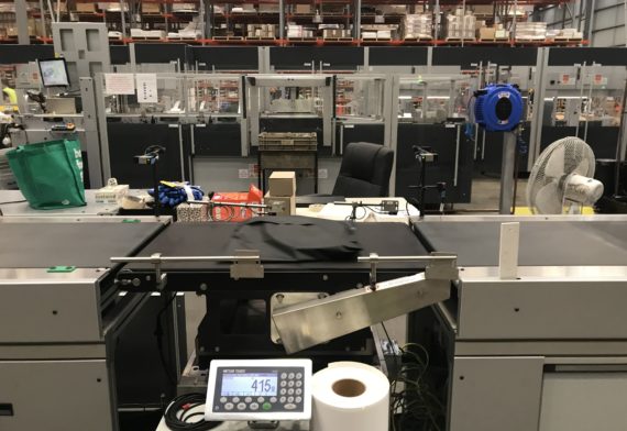 QS Warehouse AU - Automated weighing scale (satchel machine)