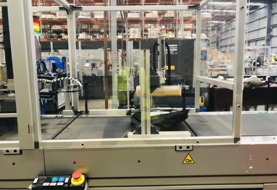 QS Warehouse AU - Automated shipping label printer (satchel machine)