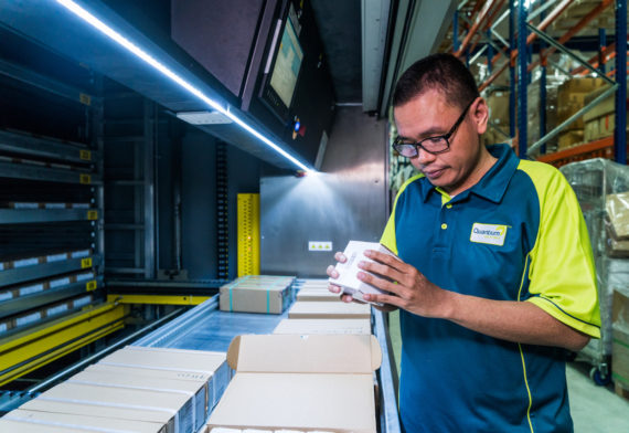 QS Warehouse SG - Vertical lift